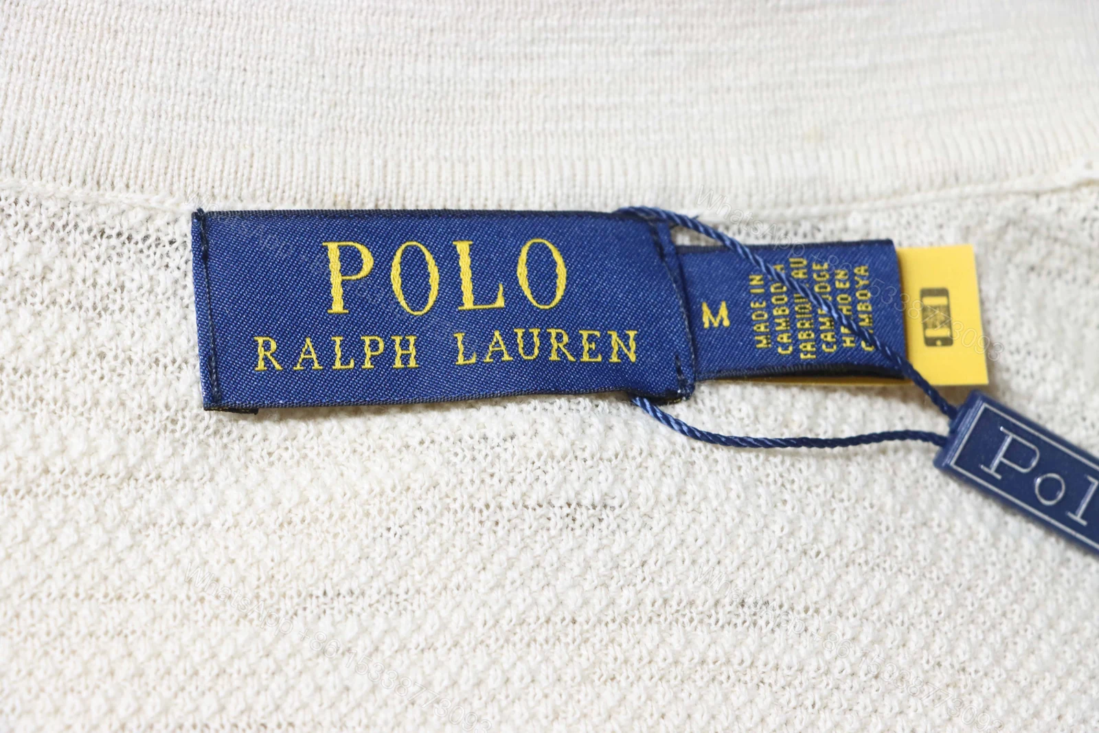 View 9 of Polo Ralph Lauren Cotton and Hemp Polo