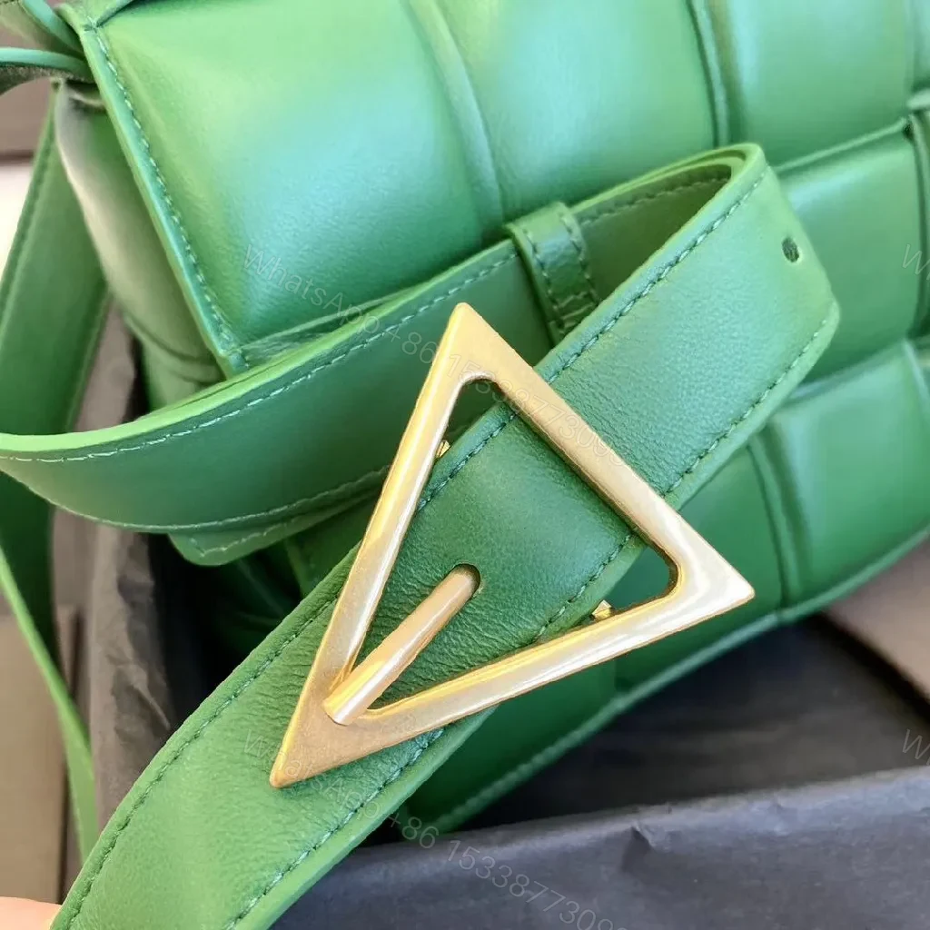 View 9 of Emerald Padded Crossbody: Textured, Everyday Chic Bag