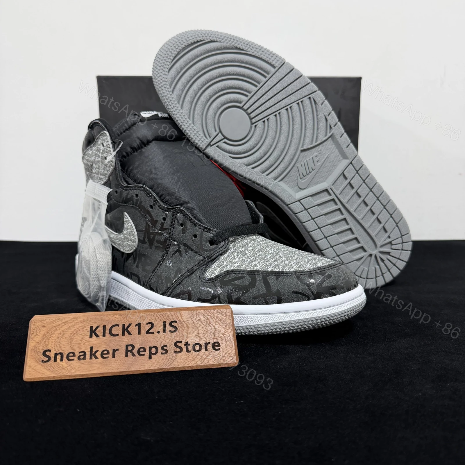 View 3 of Jordan 1 High OG “Rebellionaire” Replica