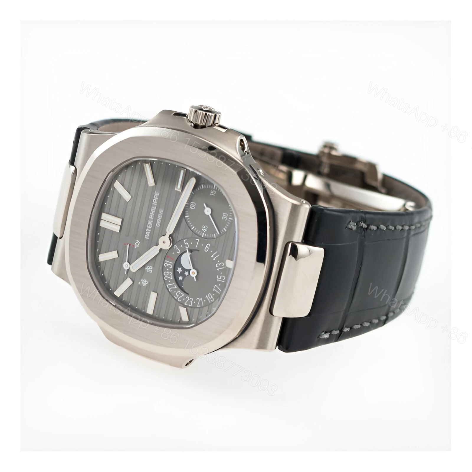 View 2 of Patek Philippe Nautilus Moon Phase Replica
