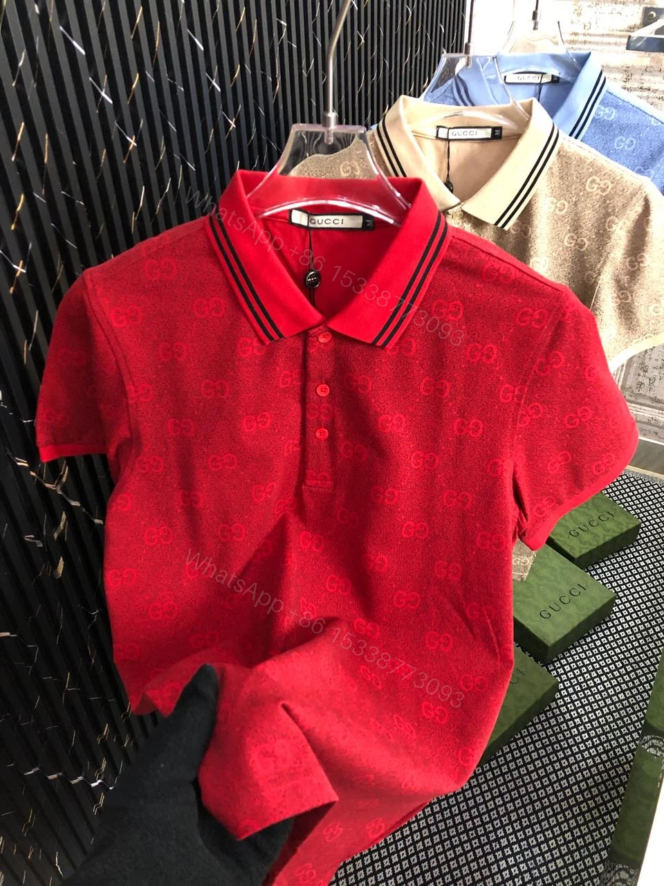 View 9 of FIRST COPY GUCCI IMPORTED LYCRA POLOS
