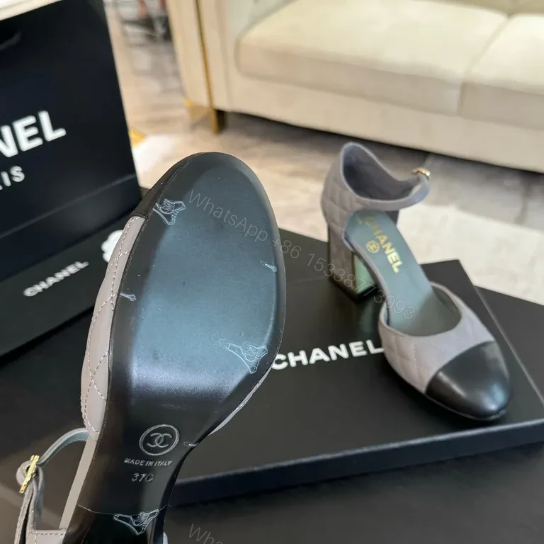 View 4 of Chanel-Style Quilted Mary Jane Pumps: All-Day Comfort