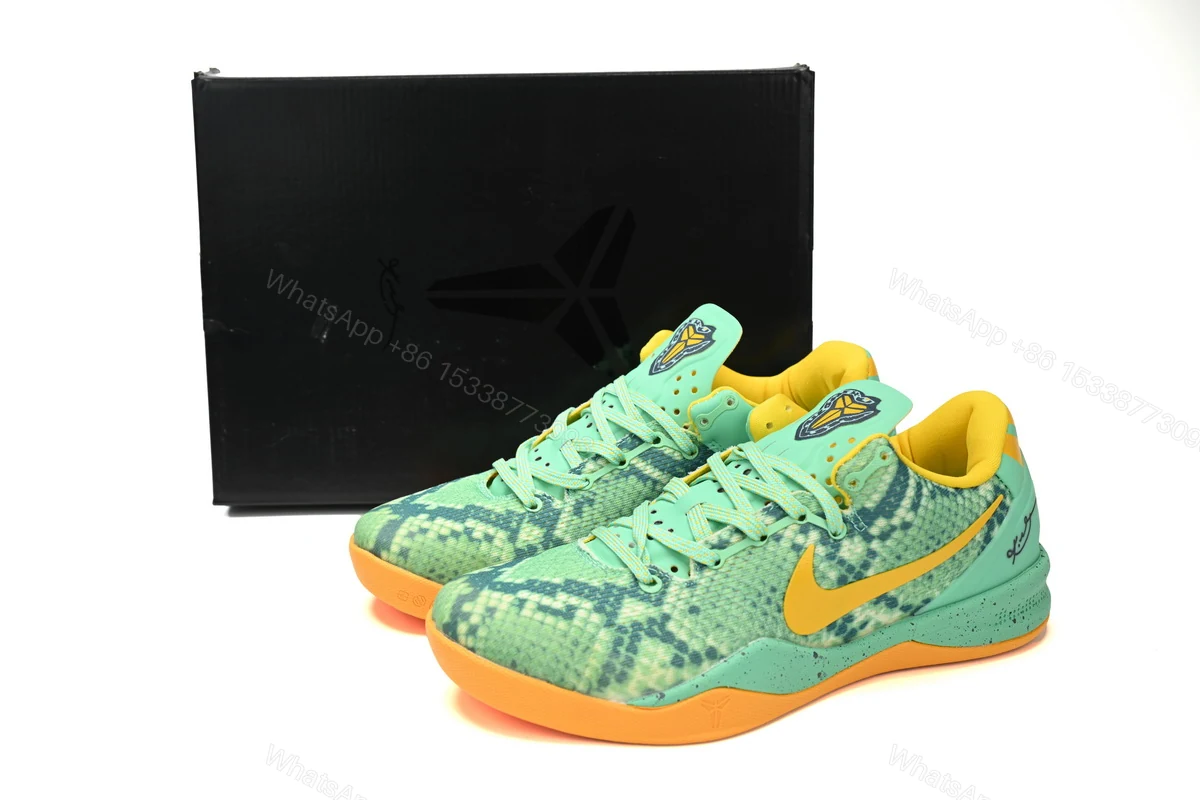 Nike Kobe 8 'Green Glow' 555035-304 — view 2