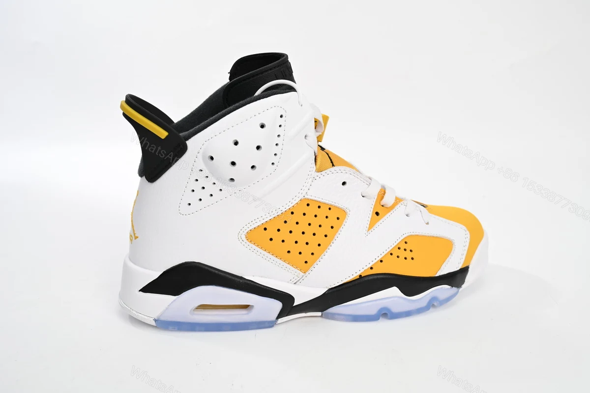 View 9 of Air Jordan 6 Retro Yellow Ochre CT8529-170
