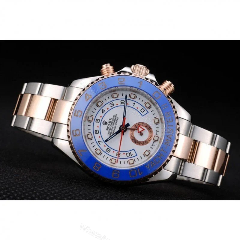 View 4 of Replica Rolex Yacht-Master White Dial REP016833