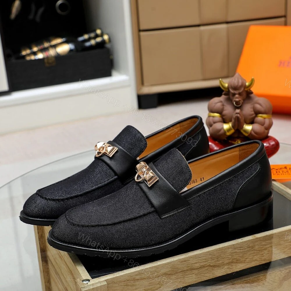 View 3 of Hermes Blaise Loafer Black
