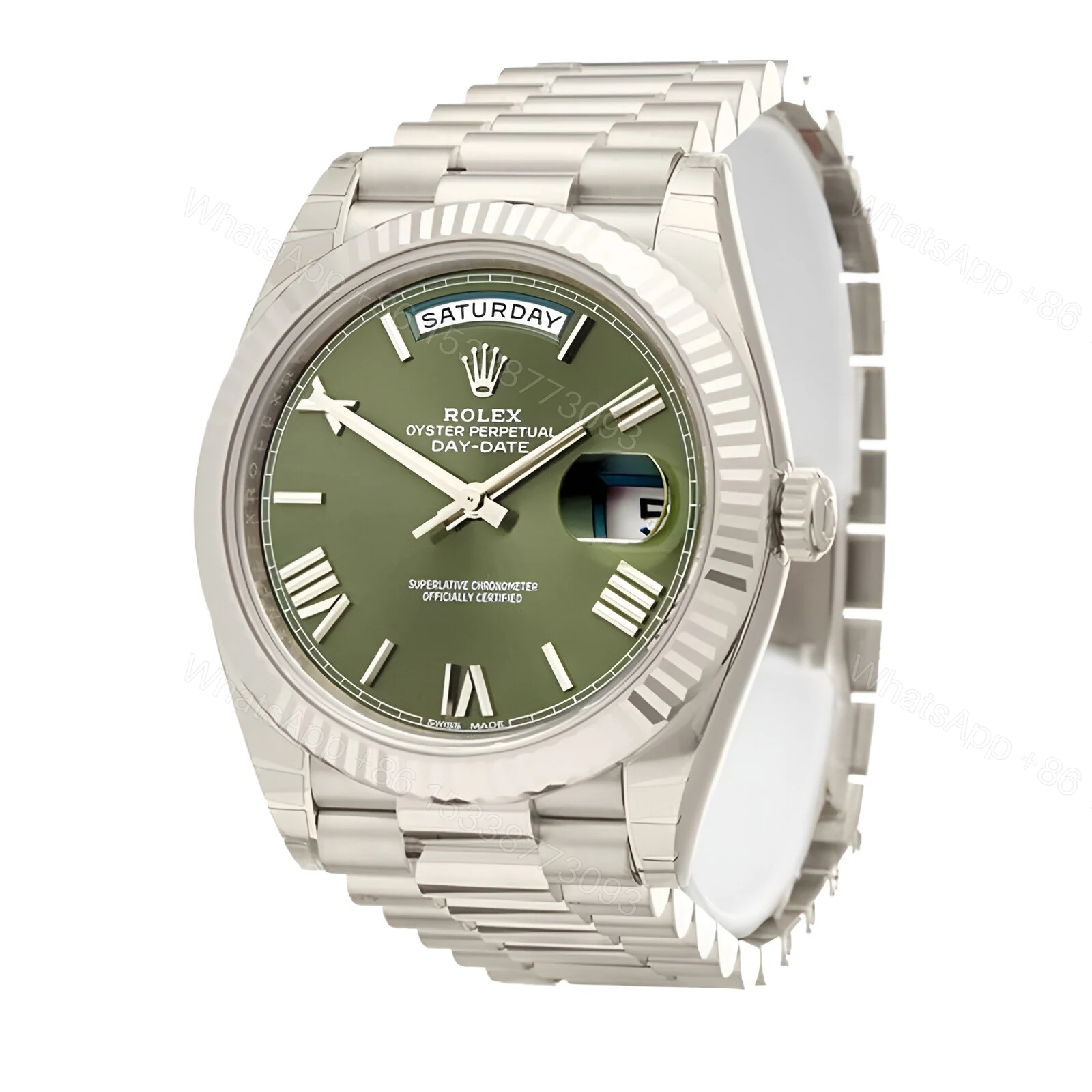 View 2 of Rolex Olive Green Replica