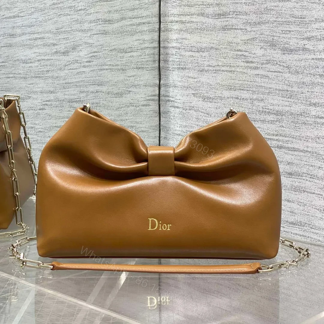 Dior Bow Bag Small Brown — view 1