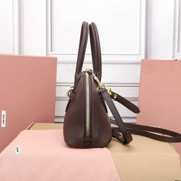 View 4 of 高仿miumiu*Aventure系列5BB168手提包石楠木色免檢版