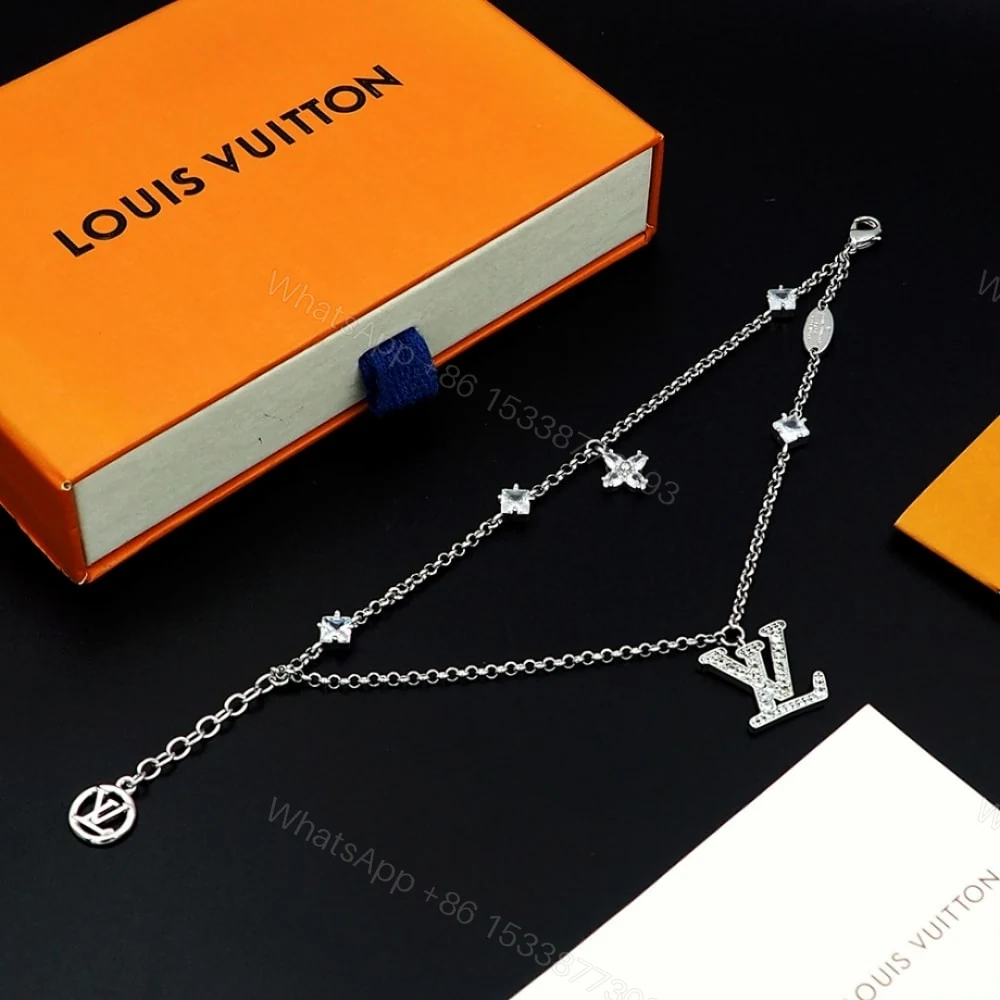 View 4 of LOUIS VUITTON LADY LV BRACELET PALLADIUM M1378A