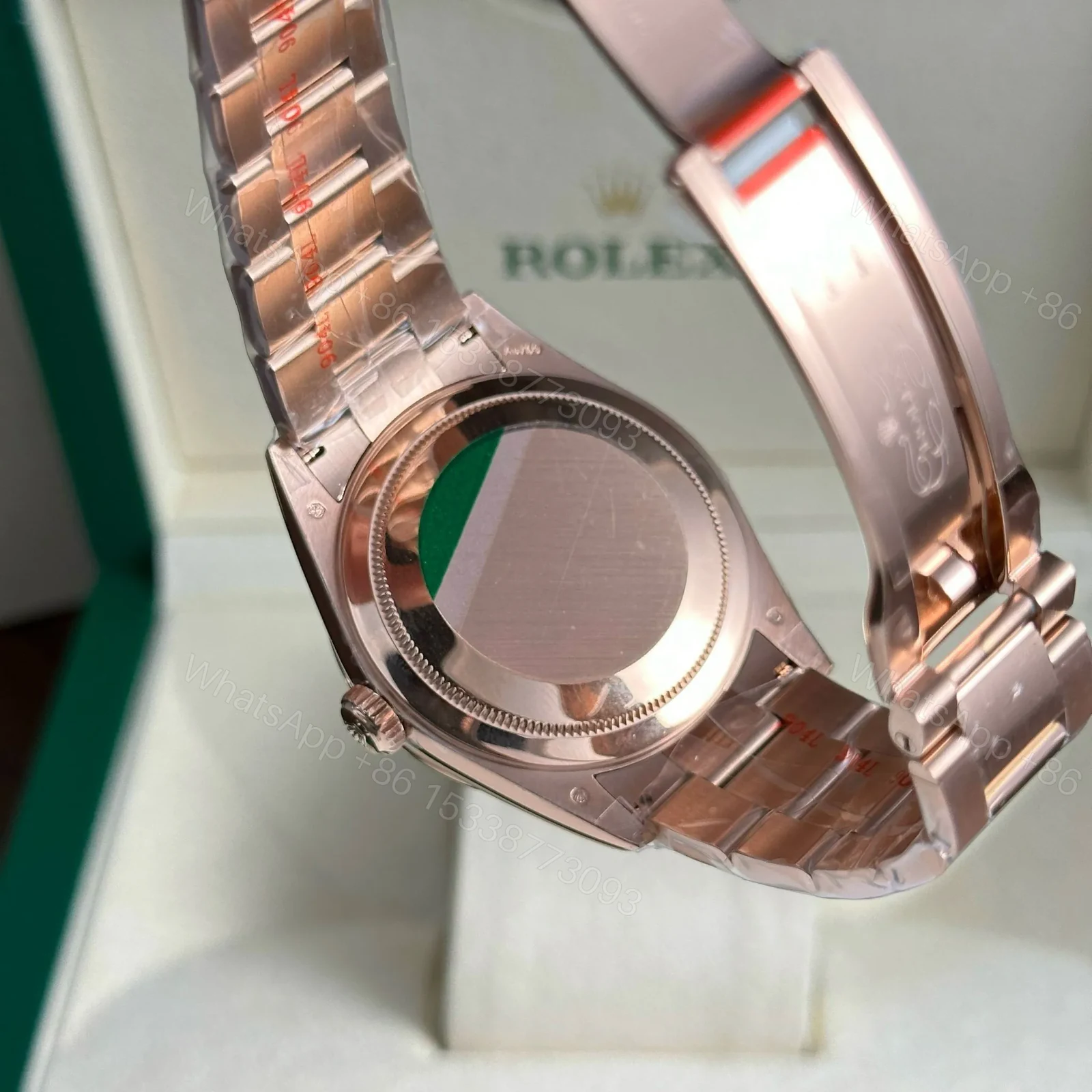View 4 of Superclone Rolex Sky-Dweller Blue Dial 336935 (Oyster)