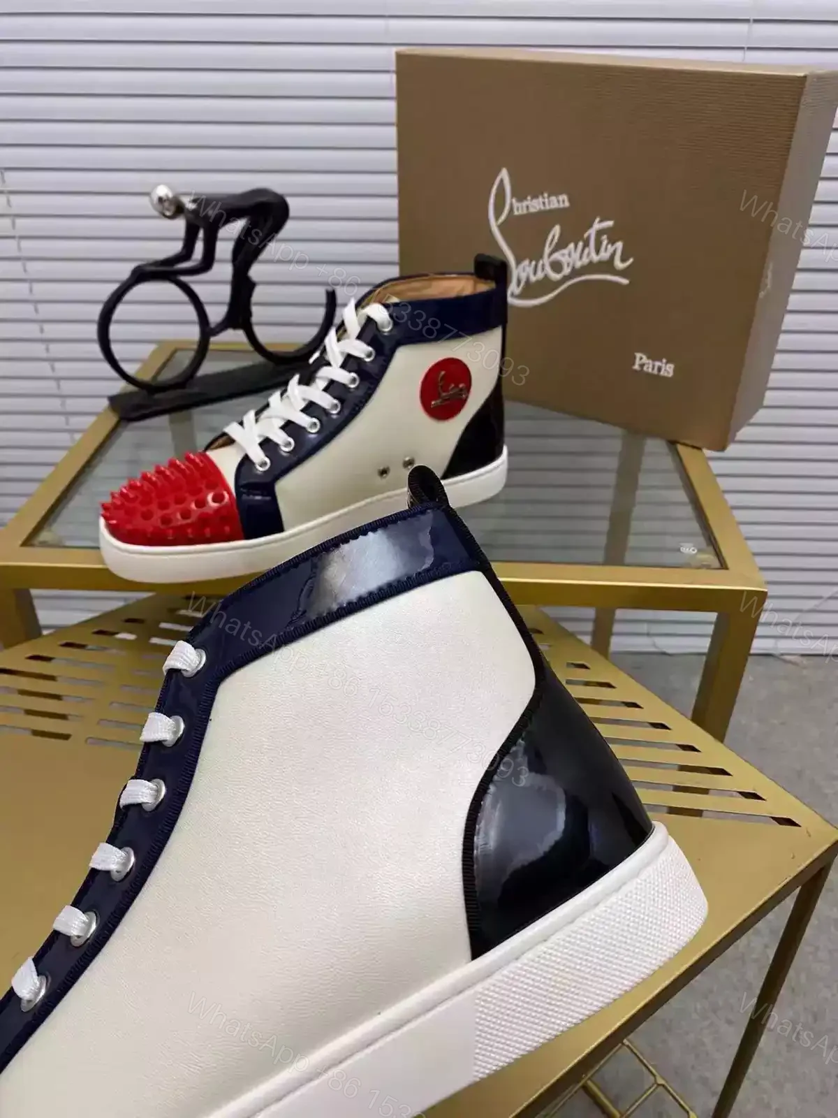 View 5 of CHRISTIAN LOUBOUTIN HIGH-TOP SNEAKER – CL176