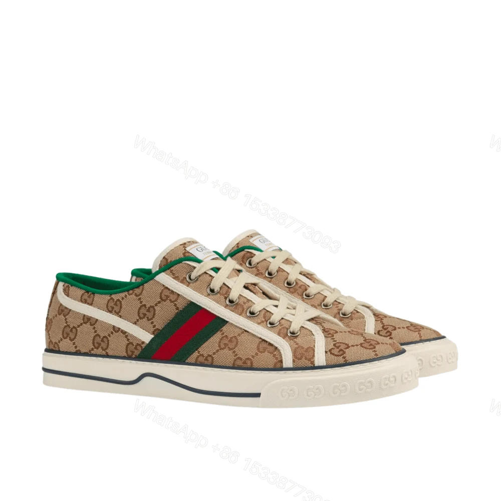 Gucci Tennis 1977 Sneaker Beige Abony 606111 HVK20 9766 — view 1