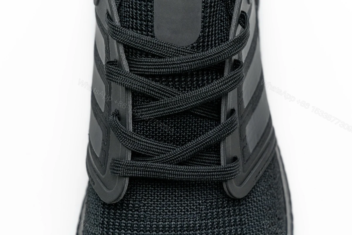 View 7 of Adidas Ultra Boost 20 Core Black Gold Metallic EG0754