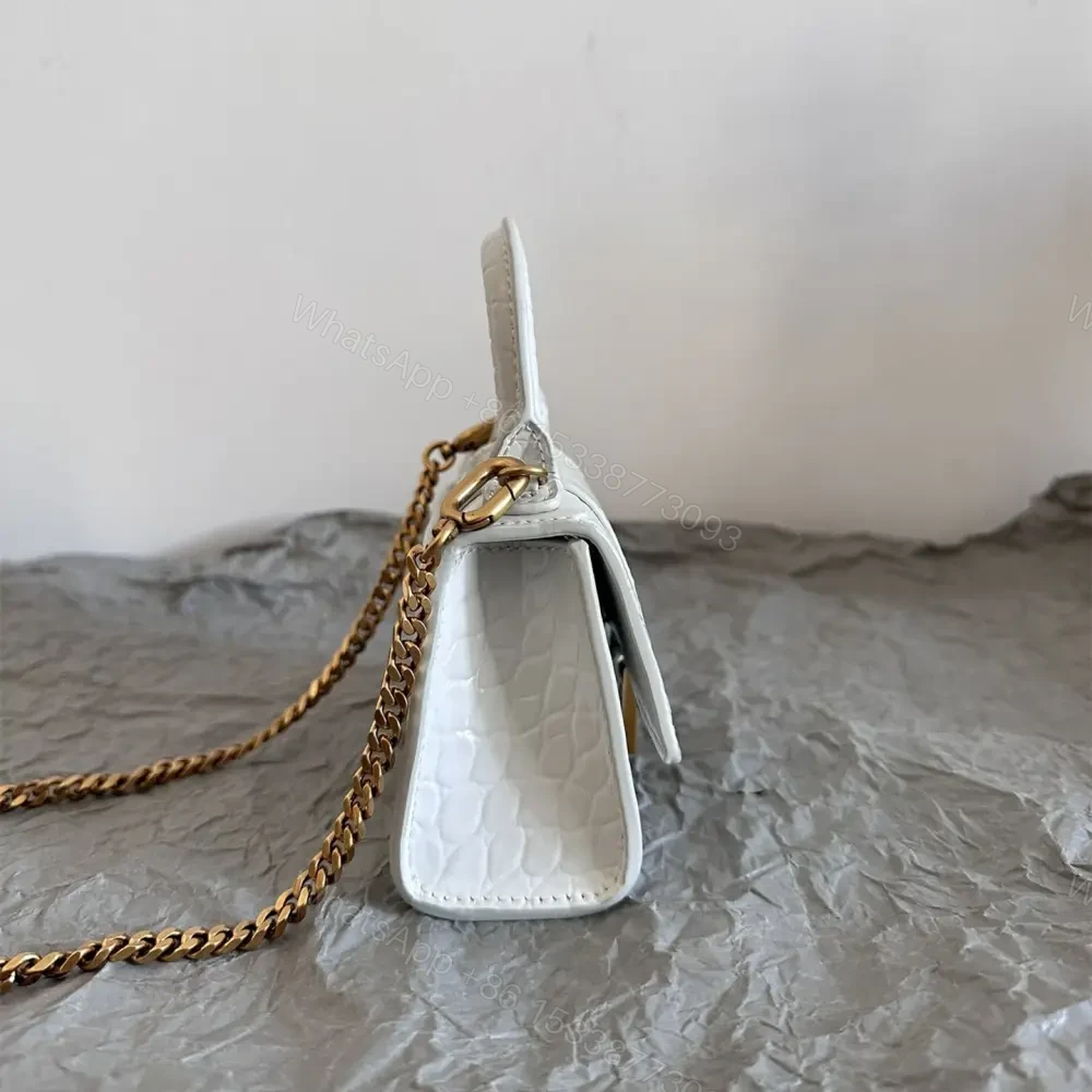 View 4 of 高仿Balenciaga*Nano系列迷你沙漏包白色