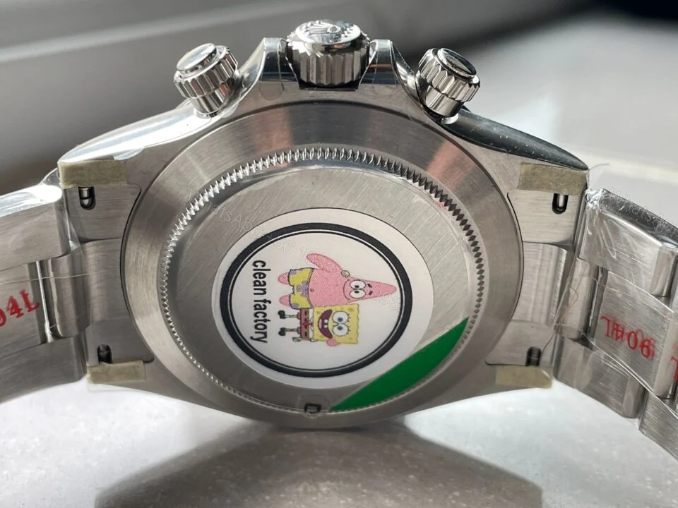 View 10 of CLEAN FACTORY 1:1 Rolex Daytona 116500 PANDA Best Edition CF 904L SS Case and White Dial