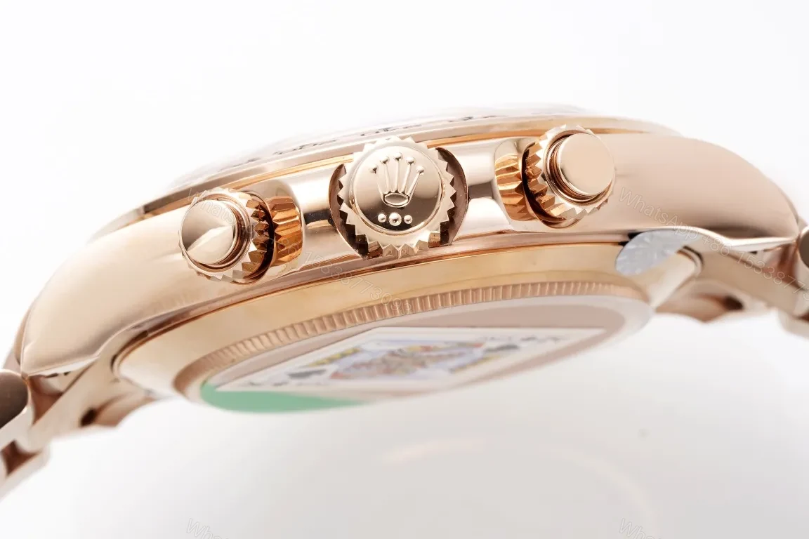 View 2 of Clean Factory KING Rolex Daytona 4130 Rose Gold Watch