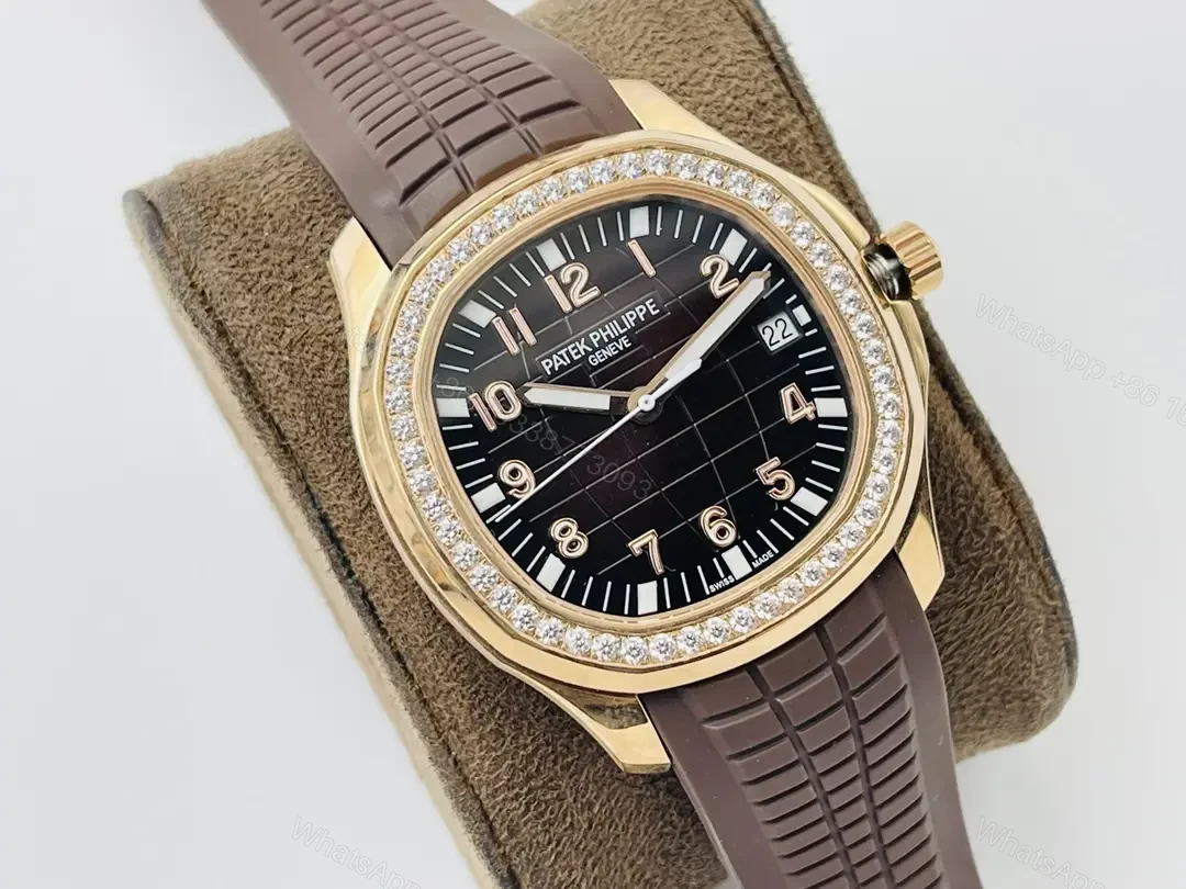 View 2 of Patek Philippe Aquanaut 5068 Rose Gold Brown Dial 5068R-001