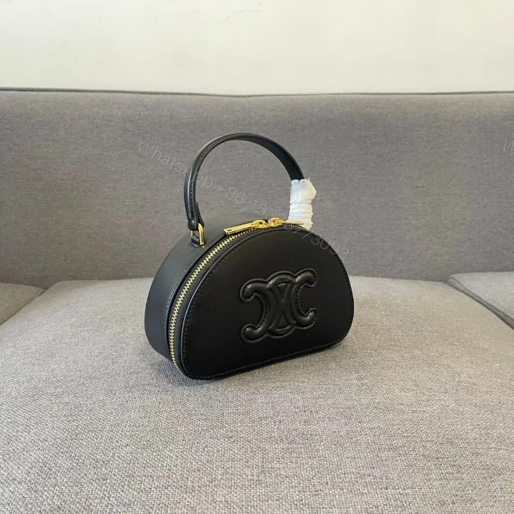 View 3 of CELINE HALF MOON CASE BLACK 17CM
