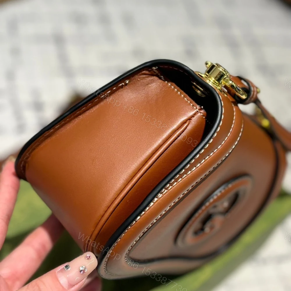 View 4 of Gucci Blondie Mini Shoulder Bag Brown 22Cm 815700 AAEC2 2718