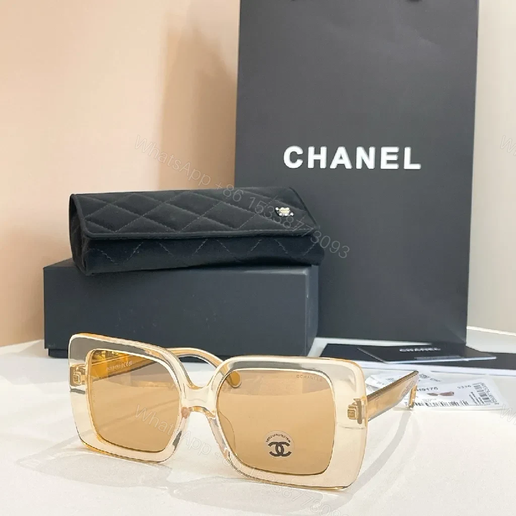 View 9 of Soft Pink Luxe Sunglasses, Oversized Square, UV Shield