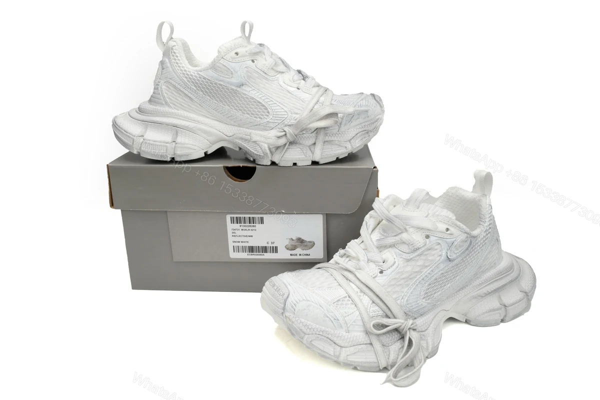 Balenciaga 3XL All White 734731 W3XLR 0213 — view 2