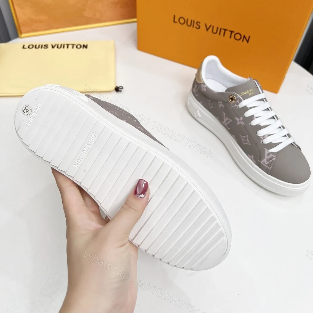 View 6 of LOUIS VUITTON TIME OUT SNEAKER GREY 1AGUVW