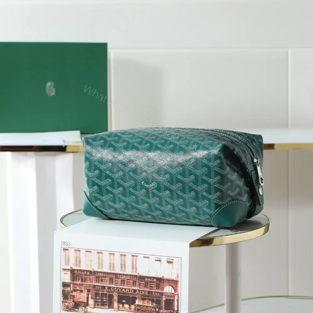 View 4 of 高仿Goyard*BOEING1旅行洗漱包化妝包綠色免檢版