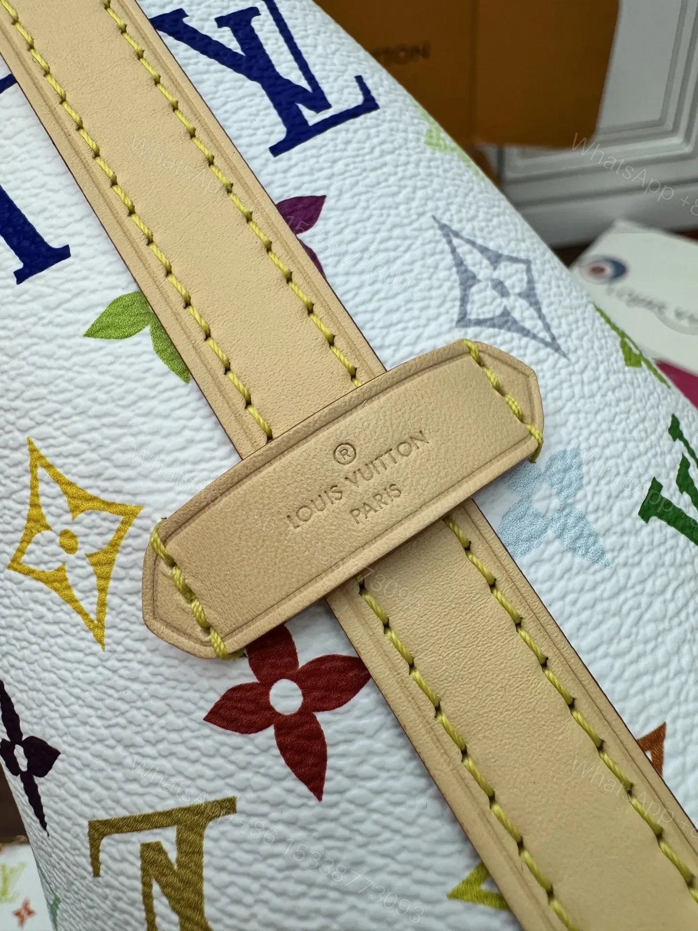 View 5 of Louis Vuitton x Takashi Murakami CarryAll PM bag