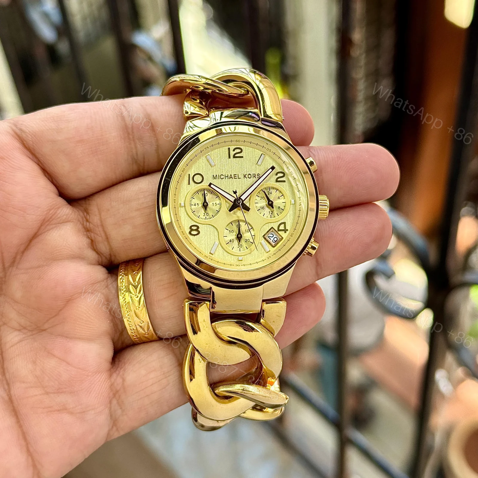 View 2 of Michael Kors MK3131 Runway Chronograph