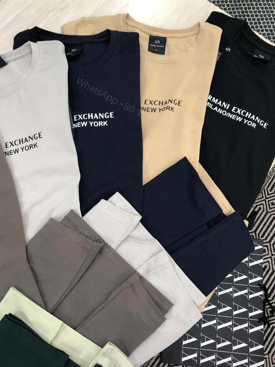 View 3 of BUY FIRST COPY T-SHIRT FOR WOMEN BY ARMANI EXCHANGE