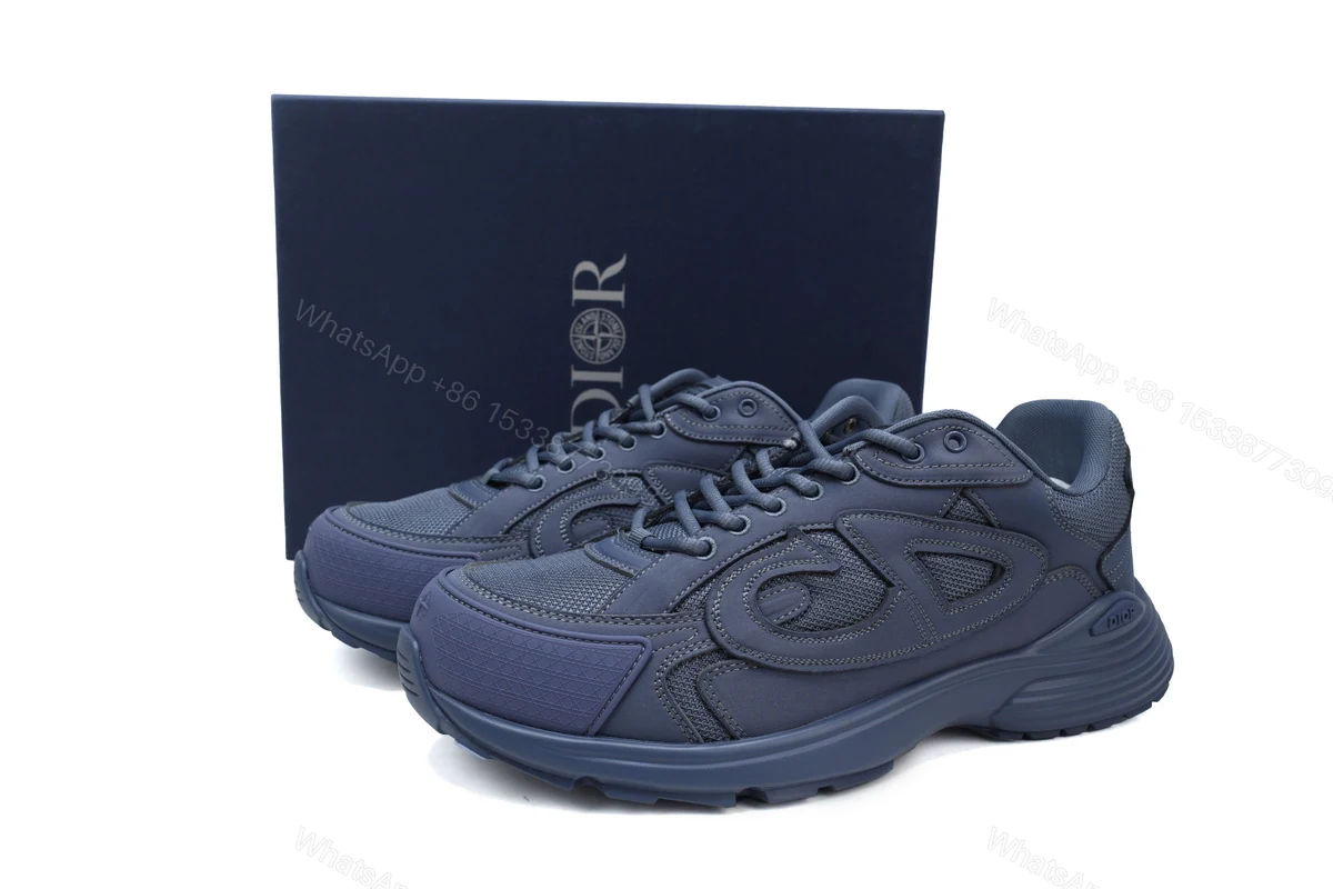 Dior B30 Sneakers Dark Blue — view 2