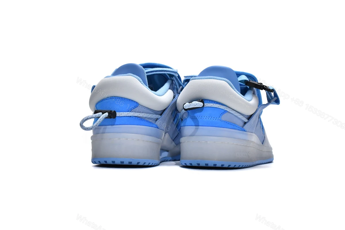 View 3 of adidas Forum Buckle Low Bad Bunny Blue Tint GY9693