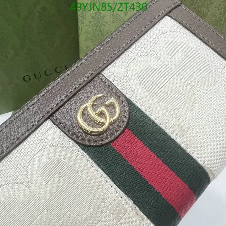 View 3 of Luxury Ophidia GG Zip Around Wallet Mirror Copy TR52BW