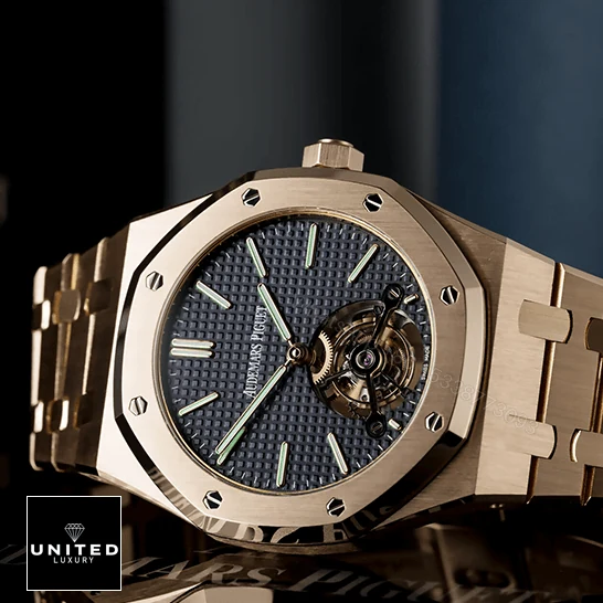 View 7 of Audemars Piguet Royal Oak Tourbillon 26522OR.OO.1220OR.01 Replica