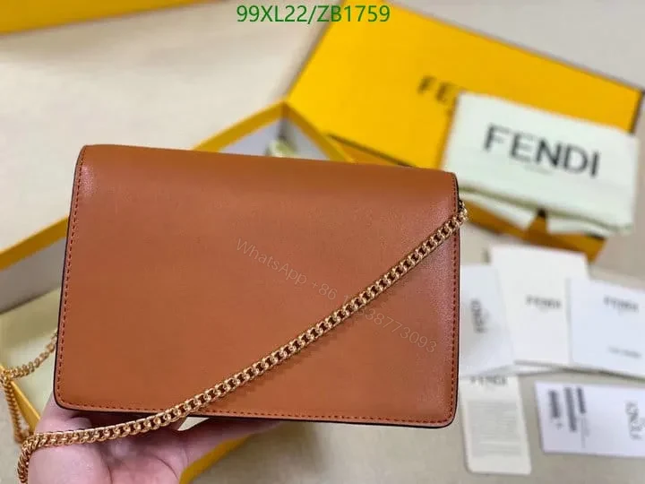 View 6 of Fendi Duplicate Chain Wallet Fendi Roma ZB1778