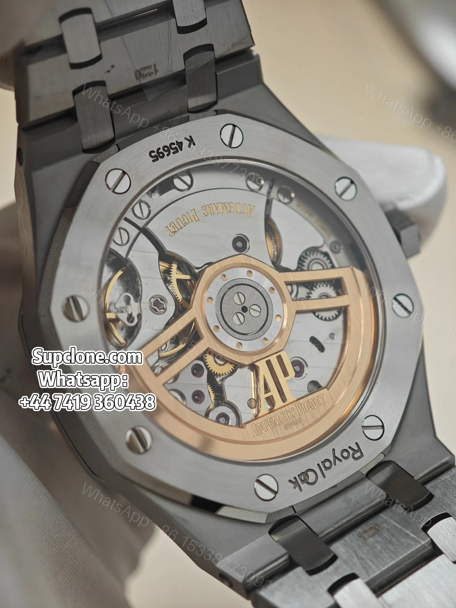 View 11 of Audemars Piguet Super Clone Royal Oak 15500 Black Dial 41MM
