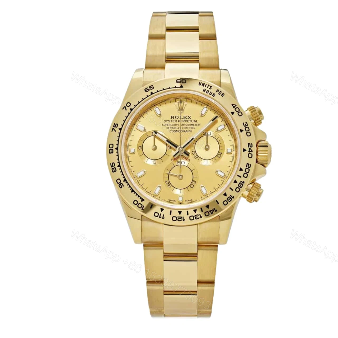 Rolex Cosmograph Daytona Gold Champagne 40Mm — view 1