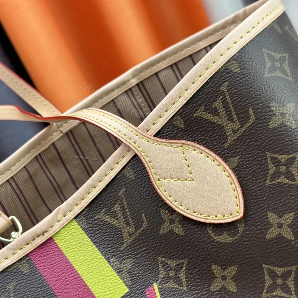 View 6 of Louis Vuitton Sac Neverfull MM Mon Monogram Brown 31Cm P01926