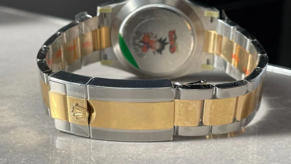 View 10 of Clean Factory 1:1 Rolex Daytona 116503 Two Tone Yellow Gold Real MOP Diamond Dial SA4130