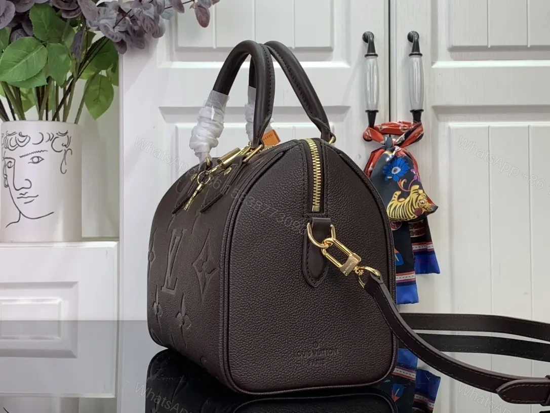View 2 of Dark Chocolate Monogram Satchel: Elevated Everyday Luxury Bag