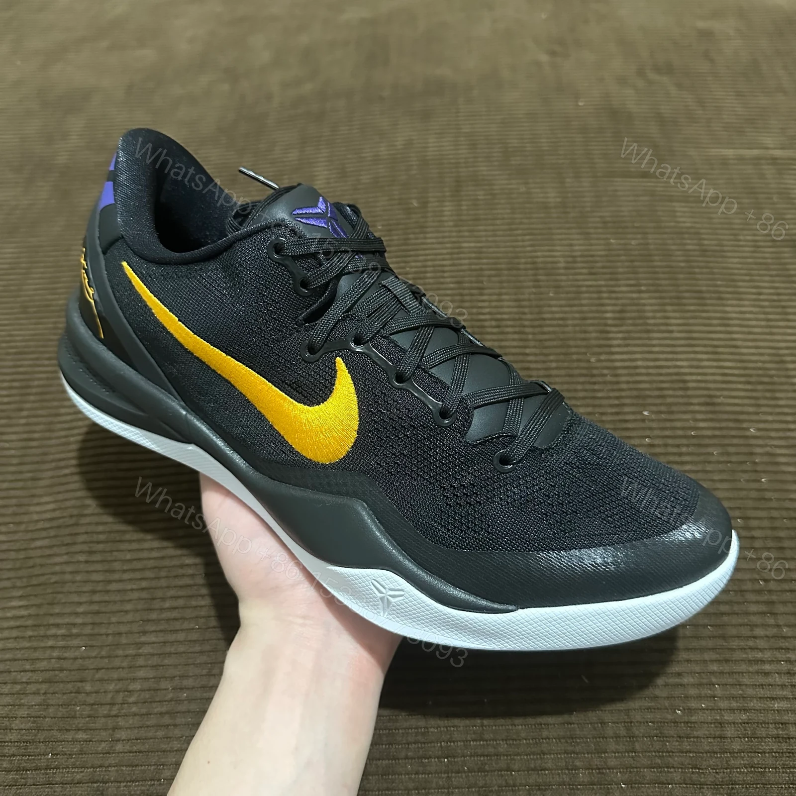 View 10 of Nike Kobe 8 Protro Lakers Away