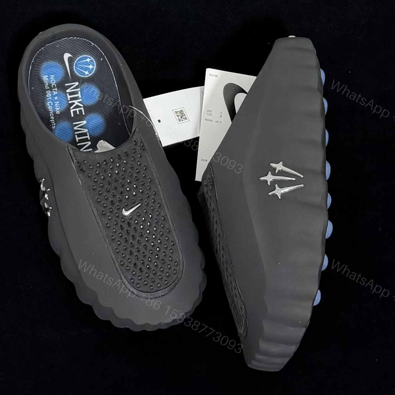 View 5 of NOCTA x Nike Mind 001 Slide Black Reps