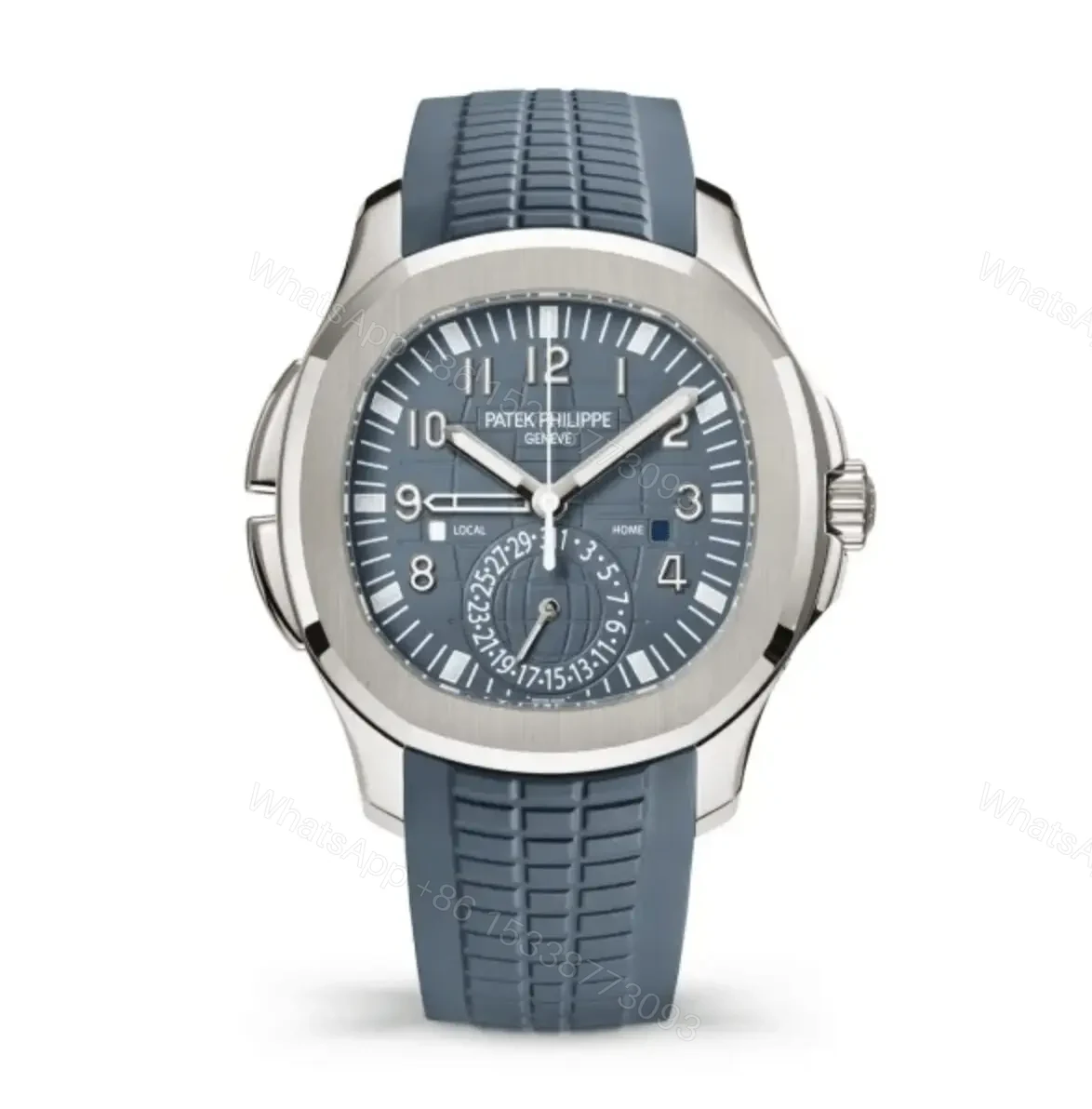Replica Clone Denim Blue Patek Philippe Aquanaut 2024 Model — view 1