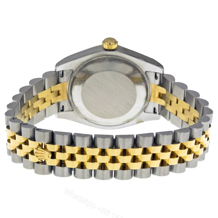 View 4 of Rolex Datejust 12633BKDJ Steel Gold Automatic Black And Diamond Dial Jubilee Super Clone