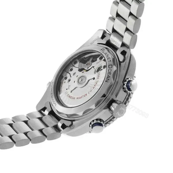 View 6 of Replica Omega Planet Ocean Men Automatic Blue Stainless Steel Watch O21530465103001