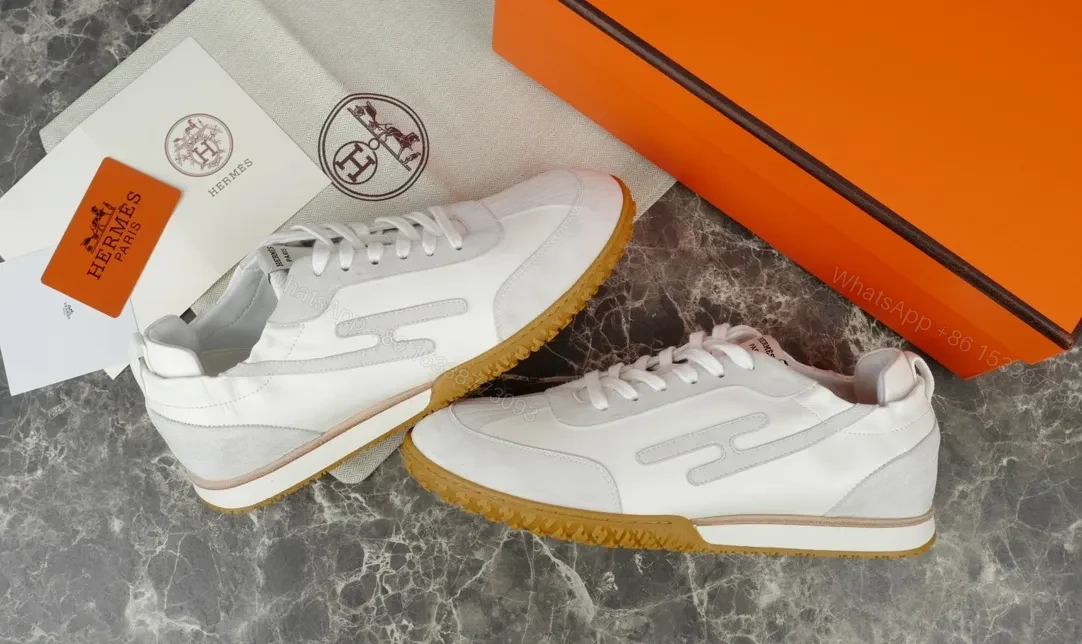 View 8 of White Leather High-Top Sneakers with Cushioned Comfort and Durable Trim