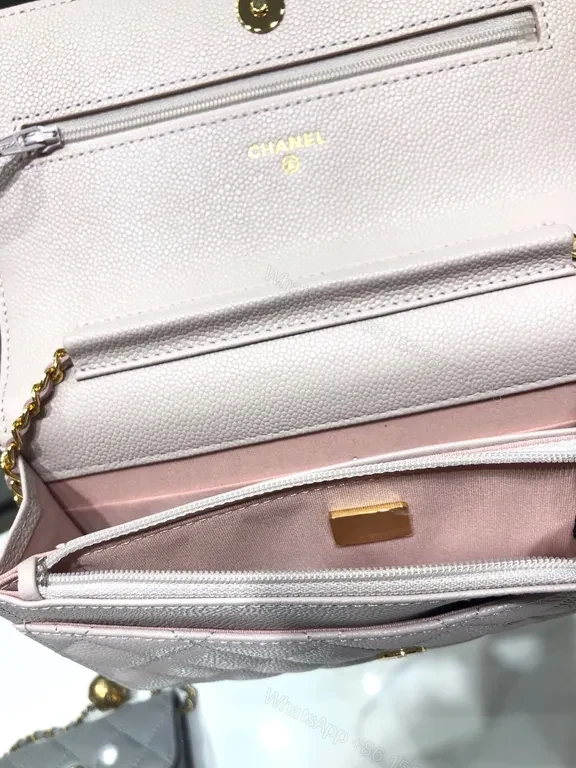 View 9 of Chanel-Inspired Quilted Flap Bag: Gold Chain Luxe