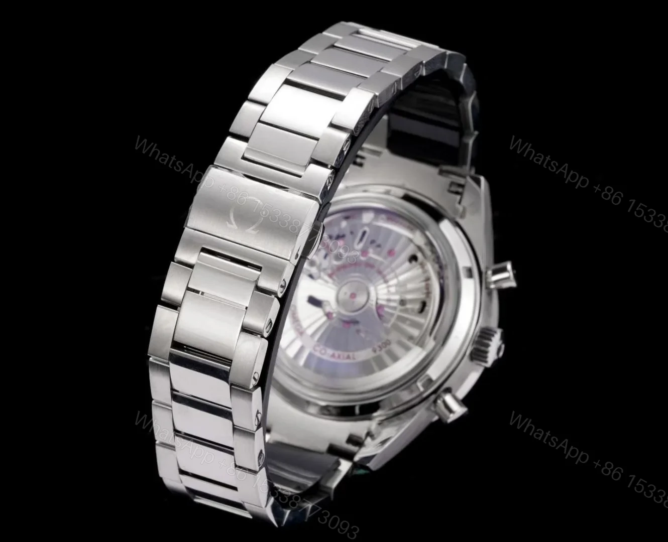 View 8 of Omega Speedmaster 57 Co-Axial Titanium White Bracelet 331.90.42.51.04.001