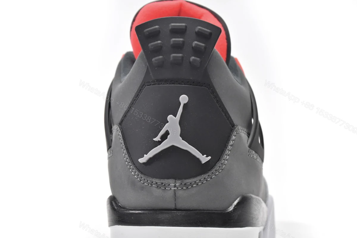View 5 of Air Jordan 4 Red Glow Infrared DH6927-061